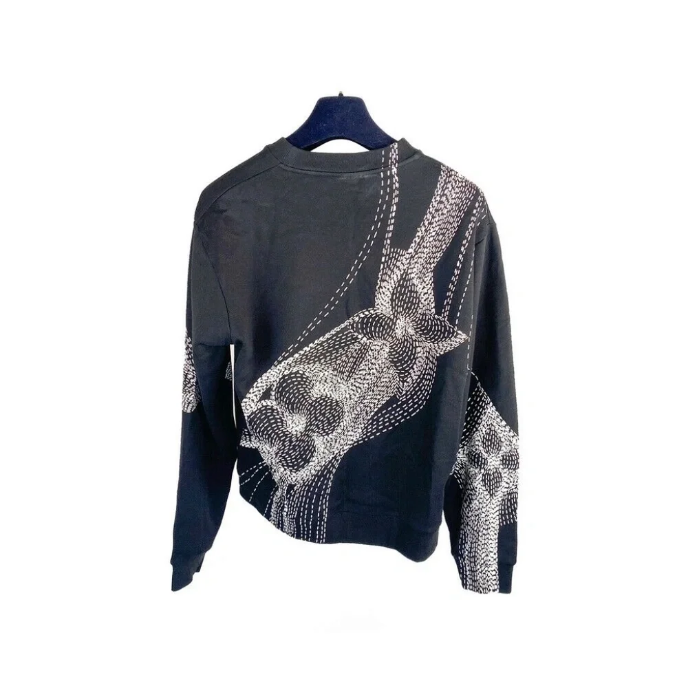 Louis Vuitton Monogram Flower Printed Sweatshirt Size: US M / EU 48-50 - Picture 4 of 6